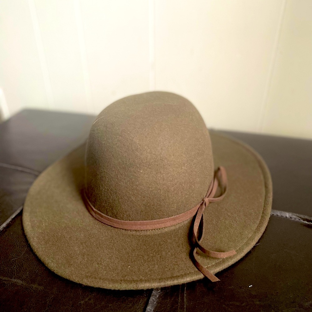 100% wool fedora hat
